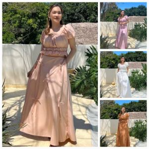 PIA Plain Color A-Line Maxi Long Ribbon Skirt - XS to Large - Classy and Elegant - Premium Quality Fabric