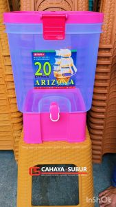 Dispenser Minumas Es Buah Lion Star 20Lt ARZN Drink Jar dengan Seal Karet Premium