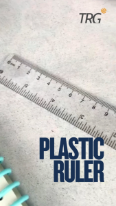 TRG Plastic Ruler 15 30 cm RLP-15 RLP-30 - Penggaris Mistar Plastik 15cm 30cm TRG