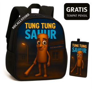 Tas Anak sekolah TK/SD Karakter Viral Anomali Gratis Tempat Pensil