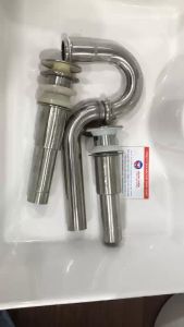 Xi phông chậu rửa mặt Bộ xả lavabo inox bóng inox 304 mờ cao cấp