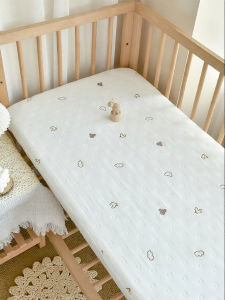 ANYOUBI | Soft Cotton Gauze Baby Bed Sheet Protector