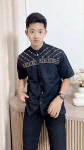 Baju Muslim Koko Pria Terbaru & Kemeja Kurta Lengan Pendek Premium Remaja Dewasa