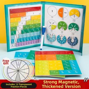 GLUECHEE | Magnetic Fraction Learning Board Teaching Aid