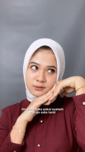 Natural Cat Eyelashes Invitelas Dengan D-Curl yang Cantik Lentik Untuk Pemakaian Bulu Mata Profesional