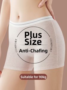 MsPai | Oversized Cotton Anti Bacterial Summer Lightweight Flat Angle Underwear