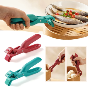 Kitchen Anti Scalding Bowl Clip Silicone Hot Bowl Gripper Heat Resistant
