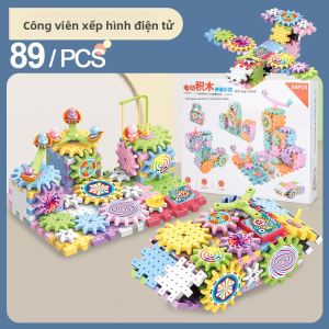 KIUMO | Khối Xây Dựng Bánh Răng Quay Giáo Dục cho Trẻ Em