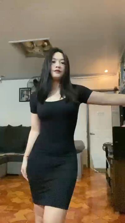 [Hottie Diary] Women's Shapewear Formal Midi Overalls Square Neck Bodycon - Seamless - Short Sleeve Dress
