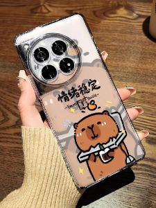 Emotionally Stable Capybara Ace5 Supreme 12 Racing Edition pro Silicone Soft Shell Case for OnePlus 15/13 Cute Cartoon Male Female Models