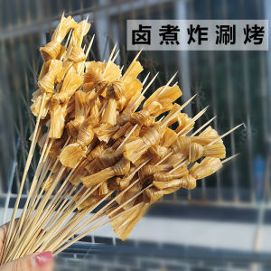 Spicy Braised Tofu Skewers 150 Sticks BBQ Roasted Snacks Chinese Street Food Dried Bean Knots Hot Pot Ingredients Dry Goods