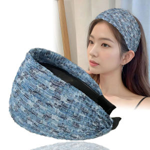 Anti-Aging Wide Edge Hairband Womens Daily Wear Hair Accessories Cover Gray Hair Headwear That Makes You Look Younger