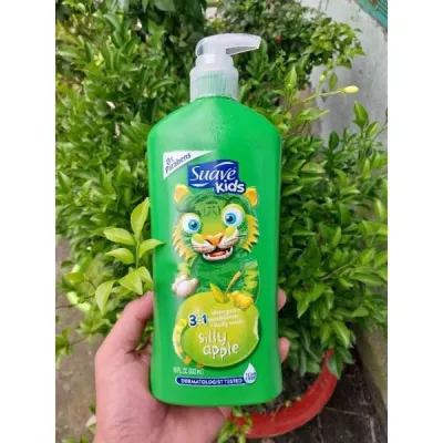 SỮA TẮM GỘI XÃ 3IN1-2IN1 SUAVE KID 532ML