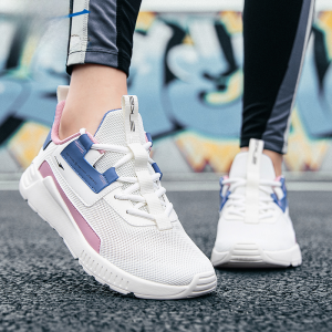 Womens Running Shoes Breathable Lightweight Winter Sports Shoes Erke Xingliu Net Surface Running Shoes Comfortable Sneakers