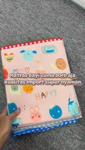Perlengkapan Bayi Newborn BABY LEON: Perlak Bayi Bolak-Balik BY BGS-03-10 & Alas Tidur Bayi
