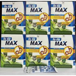 DẠ DÀY MAX HỔ TRỢ GIẢM ACID DỊCH VỊ GIÚP BẢO VỆ NIÊM MẠC DẠ DÀY HỔ TRỢ GIẢM TRIỆU CHỨNG BỊ VIÊM LOÉT DẠ DÀY_Dạng gói