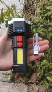 RYLA 5LED Flashlight Rechargeable High Power Led Flashlights 5 CORE Waterproof Outdoor Lighting Torch