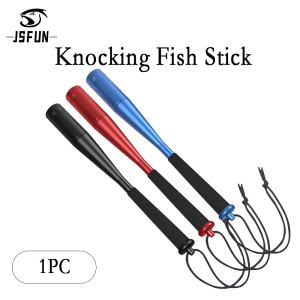 JSFUN 1pc Red Black and Blue Tricolor Fishing Priest Fishing Fishing Stick Outdoor Aluminum Alloy Non-Slip Handle