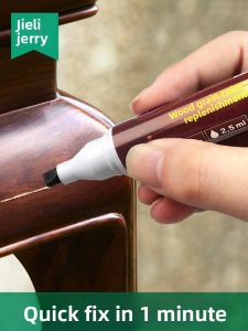 JIELI | Wood Furniture Touch-Up Pen Brown Wax Pencil