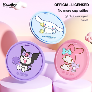 Sanrio Hello Kitty Car Coaster for Shockproof Drive Washable PVC Daily Travel Pad LFB174