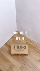 FIURI BJ 6 Coklat 39-46 - Sepatu Pantofel Pria Selop Polos - Sepatu Formal Pria Slop Polos -  Sepatu Kerja Pria Slop Polos - Sepatu Kantor Laki-Laki - Sepatu Pantopel Murah - Sepatu Kondangan - Selop Nikah Hitam Coklat - Sepatu Bustong Selop Cowok Promo