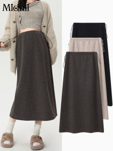 MIDULI | Chân Váy Xòe Nếp Pleated Cho Bà Bầu