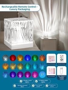 Onefire | Water Wave Aurora Ambient Light Bedside Lamp