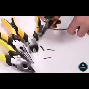 TOOLS  Hardened Steel Pliers Cutter Longnose Pliers With Non-Slip Handle Grip Home Car Bike Motorcycle Fixing Repair