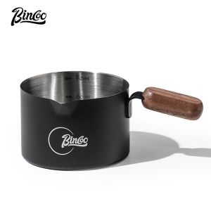 BINCOO ถ้วยถ้วยกาแฟสแตนเลสถ้วยกาแฟเอสเปรสโซขนาด90มล.ถ้วยขนาดอิตาเลียนออนซ์ถ้วยเหยือกนม