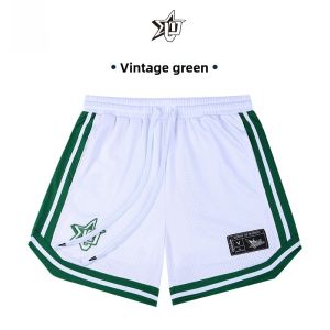 VEIDOORN Mens Basketball Shorts Breathable Mesh Running Pants Loose Fit Training Four-Quartered Sweat Absorbent Sportswear