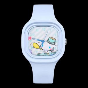 jam tangan Analog fashion anak taku rubber karet elastis karakter Sanrio jarum 3 wateresist