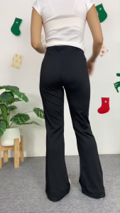 ชุดเซ็ตผู้หญิง กางเกงขากระดิ่ง + เสื้อสวมใส่สบาย