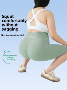 Plus Size Thin Outfit Friendly Yoga Shorts Ice Silk For Workout Cycling Women