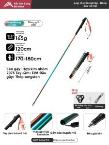 BSWOLF | Gậy Đèn Phượt Siêu Nhẹ Gấp