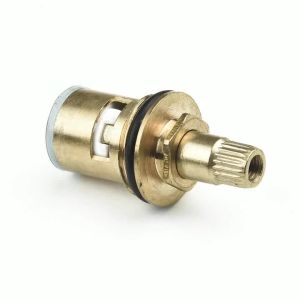1/2pc Universal Replacement Tap Valves Brass Ceramic Disc Cartridge Inner Faucet Valve for Bathroom Clockwise or Anti-clockwise