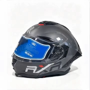 MOTORCYCLE MODULAR RXR K691B-B1 FULL FACE DUAL VISOR HELMET WITH BPS (ICC)
