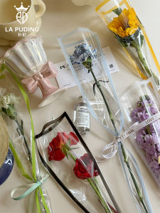 Handmade Single Stem Flower Bouquet Wrap Paper Colorful Edge Gift Packaging Material Ultra Value Optimal Choice Floral Design