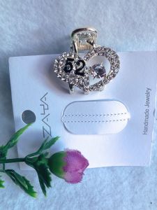 Ready Stock Fashion Zaya 3cm Rhinestone Pearl Hair Claw Clip Lovely 520 Hair Clip Hair Accessories时尚簪雅珍珠水钻抓夹迷人鲨鱼夹发夹发饰头饰