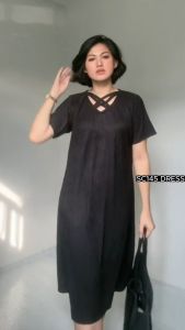 SC145 Vietnam Cotton Bark Maxi Dress