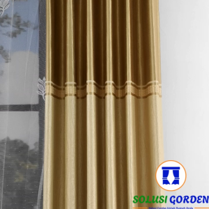 Gorden Ruang Tamu Mewah Minimalis Kain Blackout Import Premium Quality Smokring