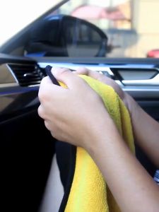 YEME ผ้าเช็ดรถ ผ้าขี้ริ้ว ผ้าเอนกประสงค์ ผ้าไมโครไฟเบอร์ 3Dเกรดพรีเมี่ยม ผ้าเช็ดโต๊ะ ผ้าเช็ดรถ ผ้าเช็ดเอนกประสงค์ E64