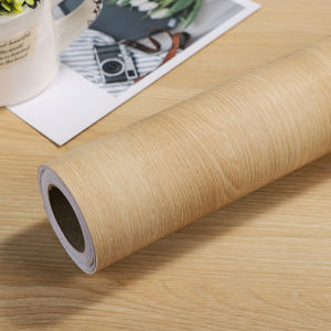 Thickened North American Oak Wood Grain Sticker Self Adhesive Furniture Renovation Bookcase Wood Door Skin Original Wood Color Boeing Soft Sheet