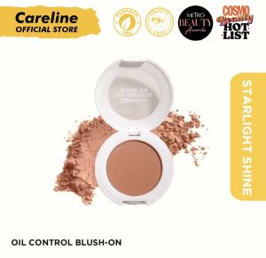 Careline Oil Control Blush on (Fresh Tomato Charming Pink Pinkish Blush Touch of Pink Rosy Cheek Peach Glow Red Velvet Starlight Shine)