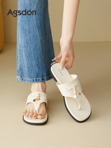Agsdon | Soft Bottom Summer Wear Flat Women Sandals