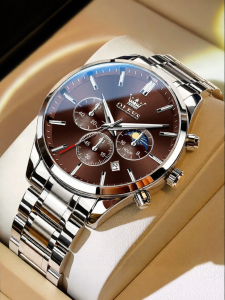 OLEVS | Đồng Hồ Nam Thể Thao Quartz Tự Động