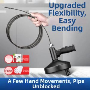 Universal Pipe Clog Toilet Plunger