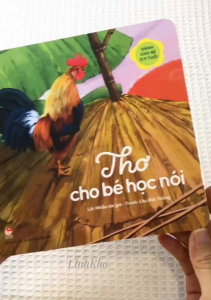 Thơ Cho Bé Học Nói - Sách Cứng Cán Bóng Chống Nước Cho Trẻ Em 0 3 Tuổi - Kim Đồng