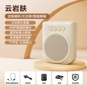 Teacher Specialized Beehive Bluetooth Amplifier Microphone Calling Machine Guide Speaker for Teaching And Touring
