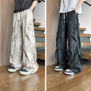 Mark Fairwhale | Design American Streetwear Wide Leg Casual Pants