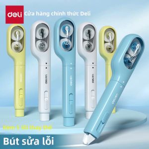deli | Invisible Correction Tape for Kids Replaceable Refill Large Capacity